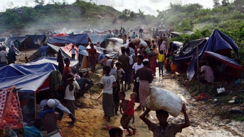 バングラデシュのロヒンギャ族難民キャンプで、同族の指導者が暗殺