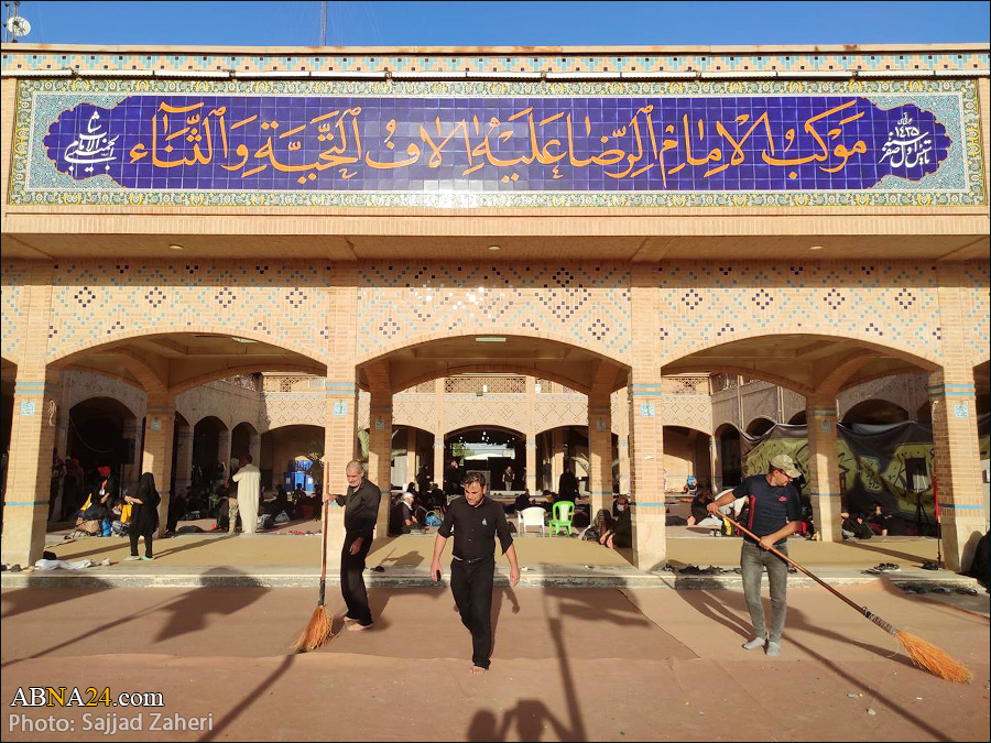 “El Maukeb del Imam Ridha (P) en Karbalá”