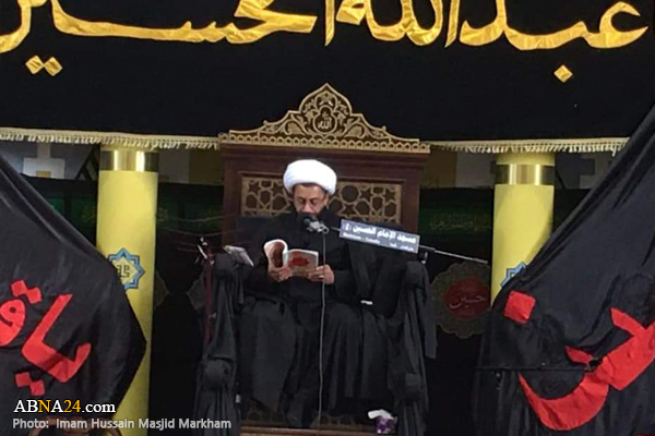 تقرير مصور/ عزاء بأربعينية الإمام الحسين (ع) في مدينة ماركام
