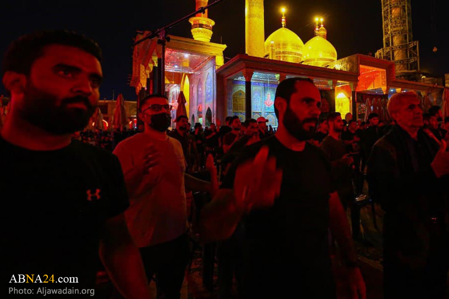 تقرير مصور/ مجلس عزاء الليلة الرابعة والعشرين من شهر صفر في حرم الإمامين الكاظمين(ع)