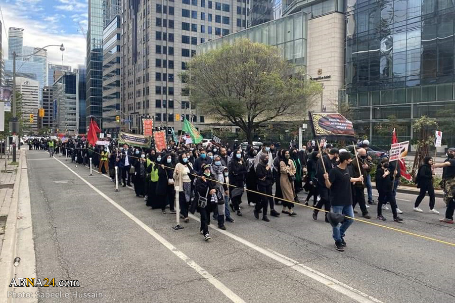 Photos: Arbaeen mourning procession in Toronto, Canada