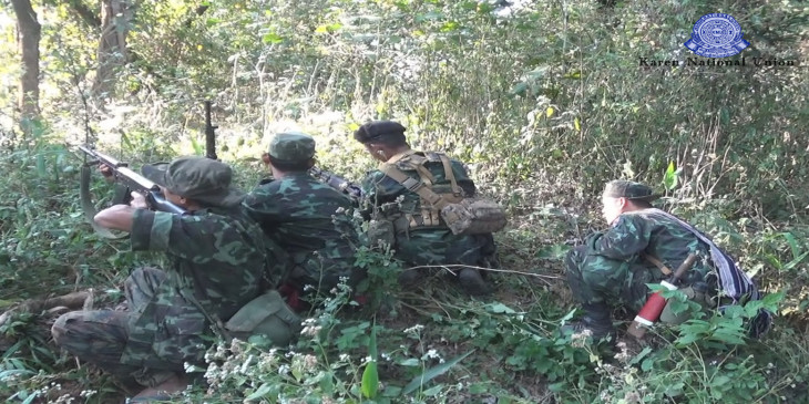   ေကအန္ယူႏွင့္ တိုက္ပြဲျဖစ္ပြားၿပီး စစ္ေကာင္စီတပ္ဘက္က ၂၄ ဦးေသဆုံး