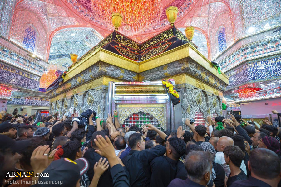  تقرير مصور/ مشاهد مختلفة عن مرقد الإمام الحسين (ع) 