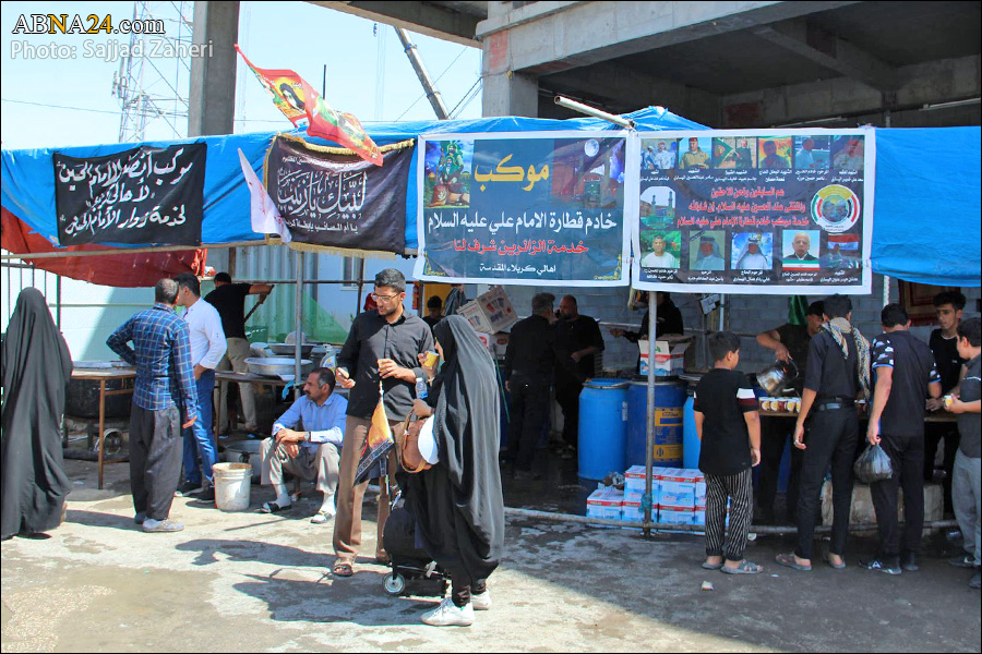 تصویری رپورٹ/ اربعین کے بعد کربلا میں ایرانی موکب فعال