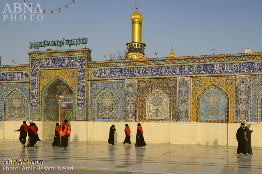 Presencia de peregrinos de Arbaín en el Santuario "Honorable Sayyed Muhammad"