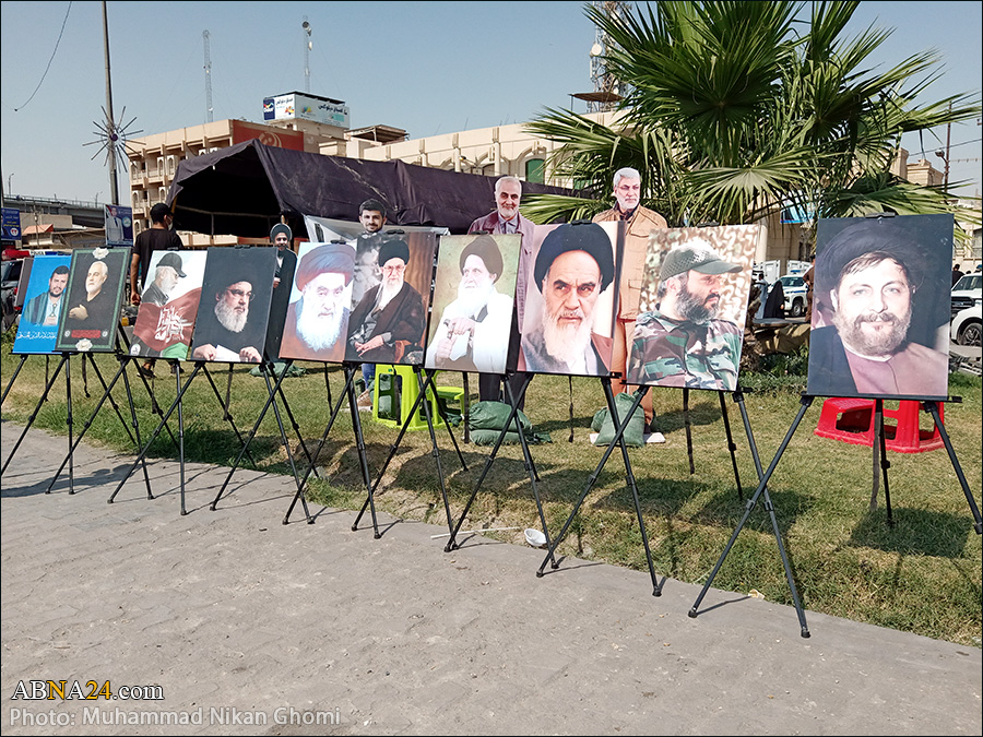 تصویری رپورٹ/ 28 صفر کو لگائی گئی نجف اشرف میں مقاومت کی نمائش