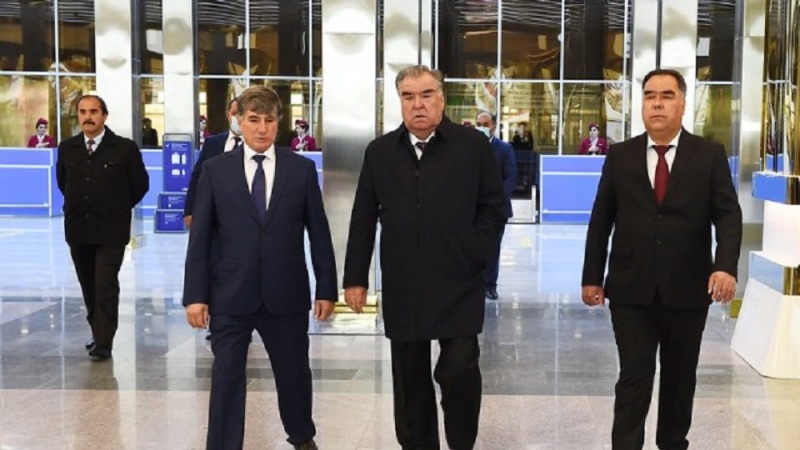 Эмомалӣ Раҳмон ба Суғд рафт