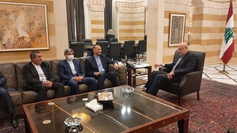 ئەمیر عەبدوڵڵاھییان لەگەڵ سەرۆک وەزیرانی لوبنان دیدارو وتووێژی کرد