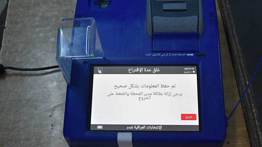 إغلاق صناديق الاقتراع الخاص في عموم العراق 