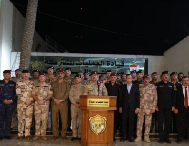 اللجنة الأمنية العليا العراقية تعلن نجاح الخطة الخاصة بتأمين الانتخابات