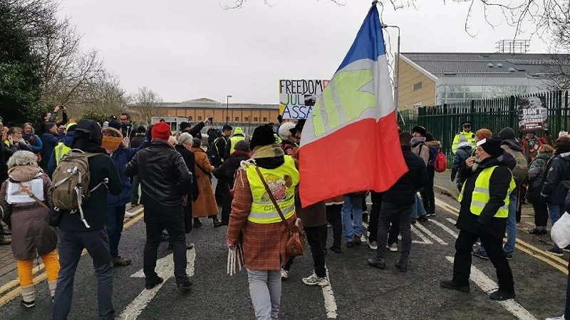 Во Франции 13-ю неделю подряд прошли массовые протесты против ковид-ограничений