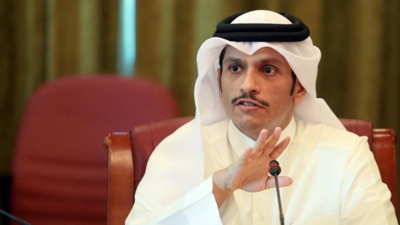 قطر کے وزیر خارجہ کی ایران سے رابطہ کرنے پر تاکید