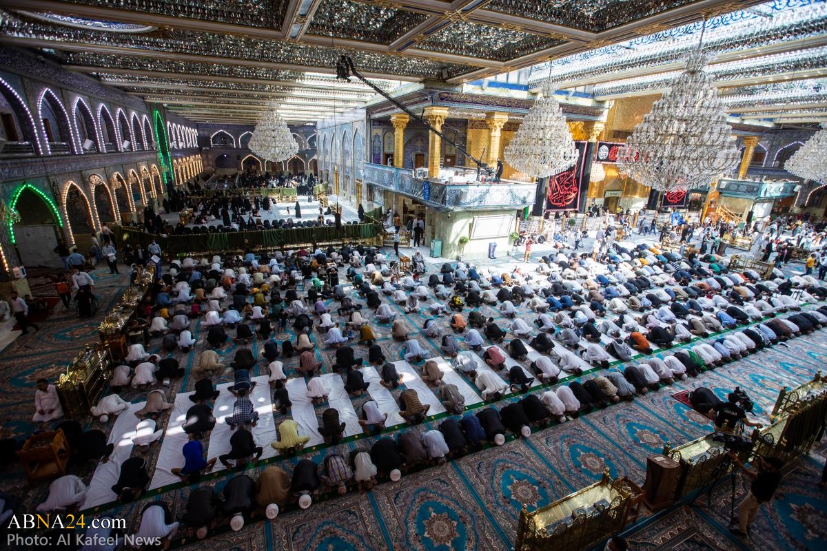Photos: 1st Congregational Prayers Hazrat Abbas holy shrine after 19 months 