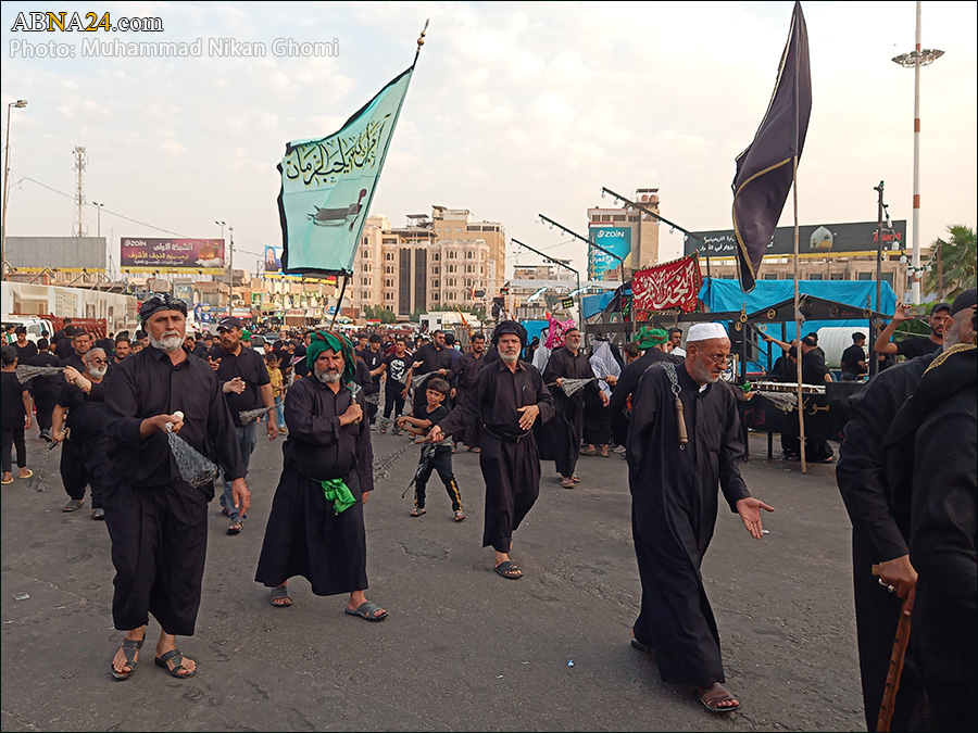 Photos: Pilgrims marching in Najaf Ashraf towards Imam Ali shrine on 28th Safar