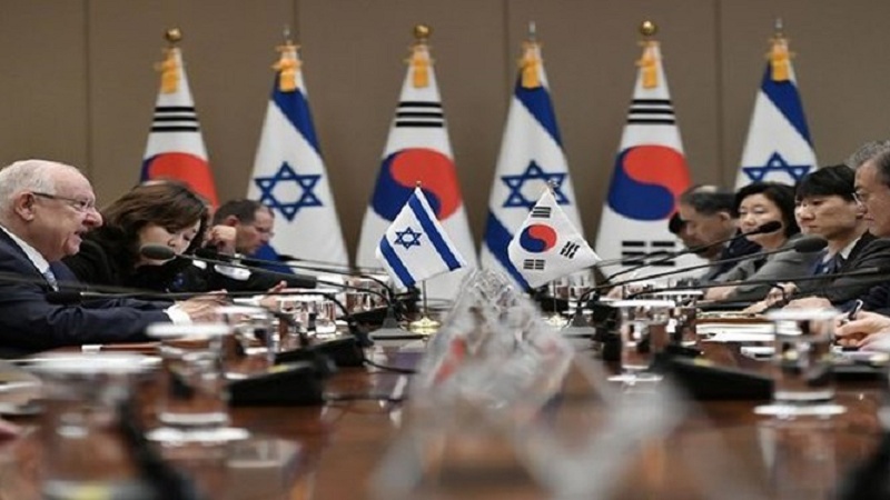 犹太复国主义政权与韩国之间的外交关系紧张