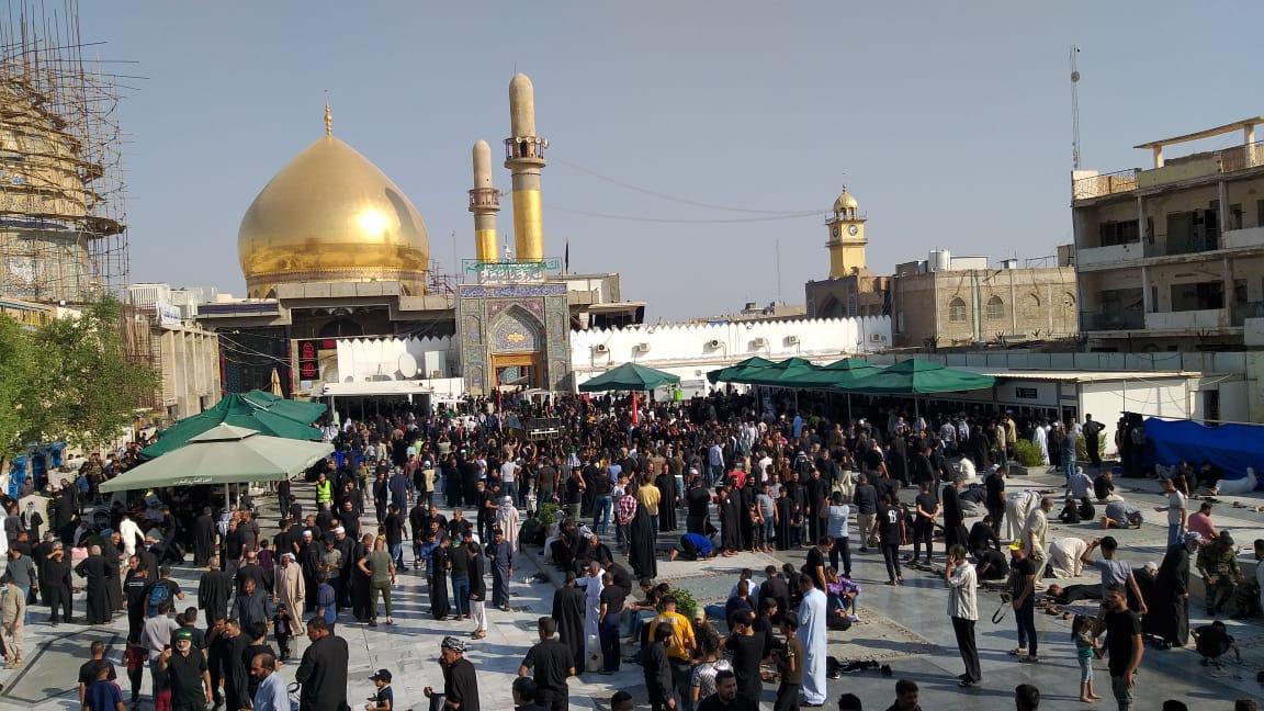 أكثر من 700 موكب خدمي وعزائي خلال زيارة الامام الحسن العسكري(ع) في سامراء 