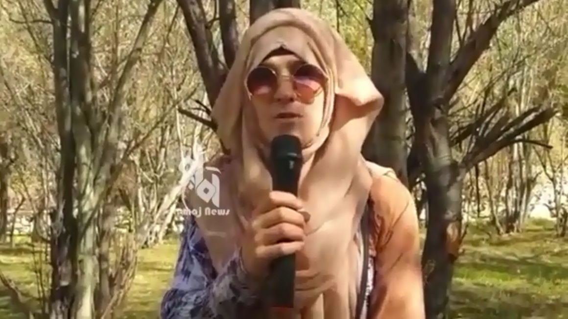 Пәнҹшир гадынлары Талибан әлејһинә митинг кечирирләр - Видео