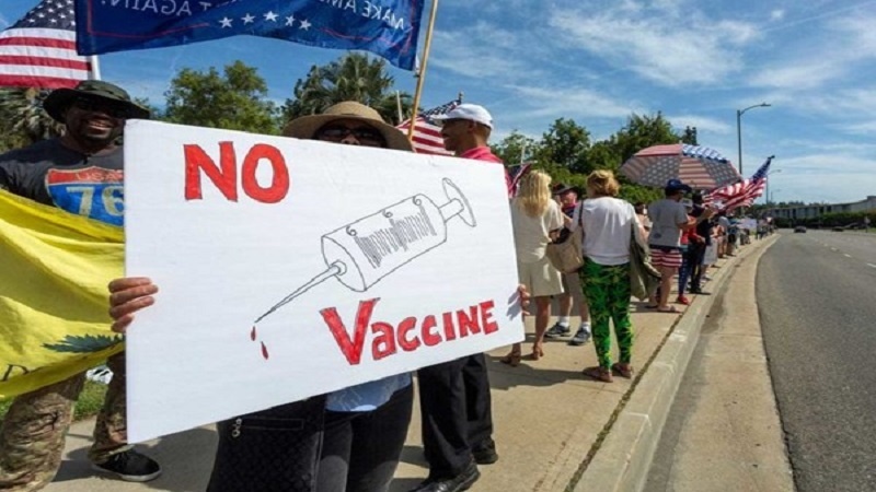 В Нью-Йорке не утихают акции протеста против принудительной вакцинации
