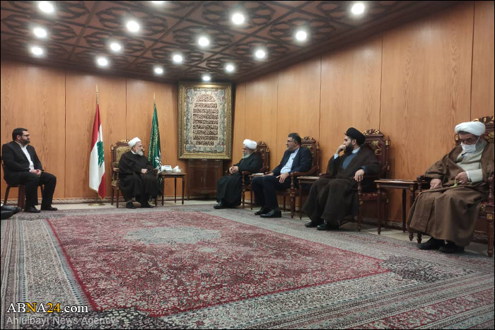 Photos: Ayatollah Ramazani meets with Vice Chairman of Supreme Islamic Shia Council of Lebanon