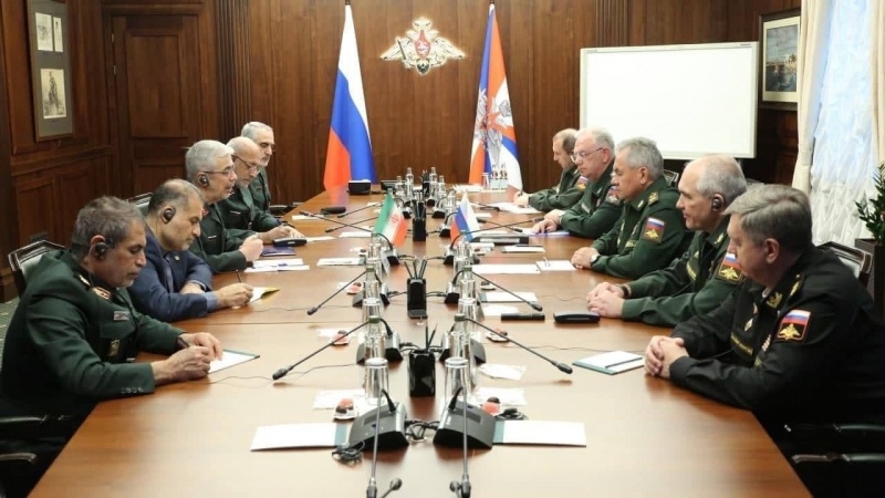 Встреча генерала Багери и министра обороны России