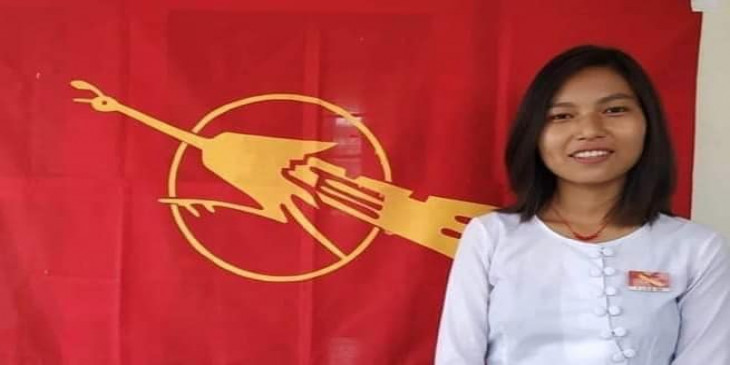  ဖမ္းဆီးခံ စစ္ကိုင္းပညာေရးတကၠသိုလ္ ေက်ာင္းသားမ်ားသမဂၢ ဥကၠ႒ မေအးနႏၵာစိုးအတြက္ ဗကသ စိုးရိမ္