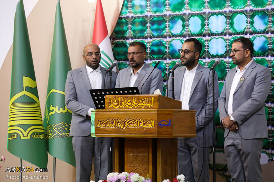تقرير مصور/ العتبة العسكرية المقدسة تقيم الحفل السنوي المركزي بمناسبة ذكرى تتويج الامام الحجة بن الحسن(عج)