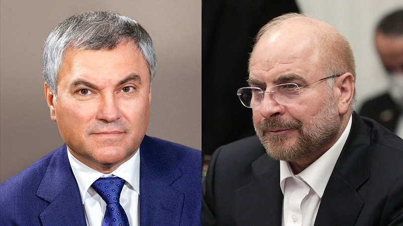 Телефонный разговор Вячеслава Володина с главой парламента Ирана Мохаммадом Галибафом