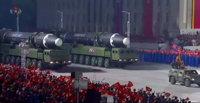 北朝鮮が日米韓の協議を横目に飛翔体発射、ＳＬＢＭの可能性も