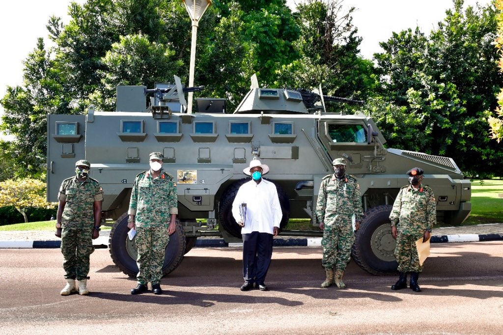 Uganda Ta Nuna Wata Motar Yaki Da Ta Kera
