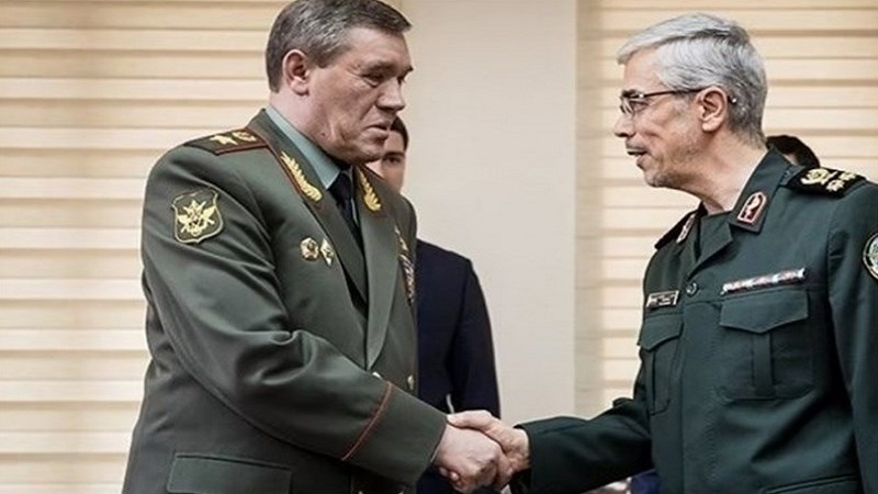 Iran, Russia top military commanders discuss bilateral ties in Moscow