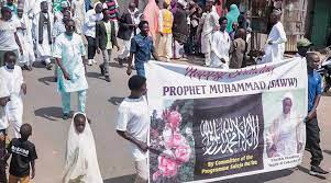 Nigerian Muslims mark birthday anniversary of Prophet Muhammad 