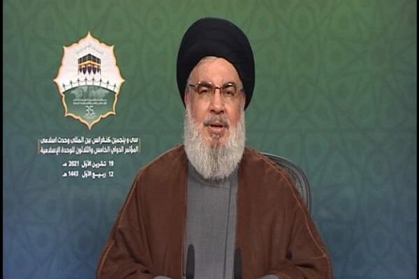 Sayyed Nasrallah urges for unity among Muslims to foil enemy's plots
