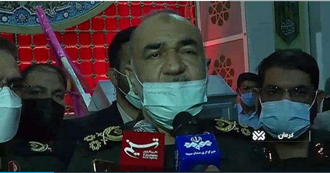 イラン革命防衛司令官「地域から諸大国が公然と撤退を開始」