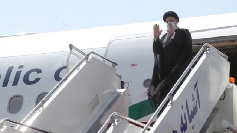 Irans Präsident in "Ardabil" eingetroffen