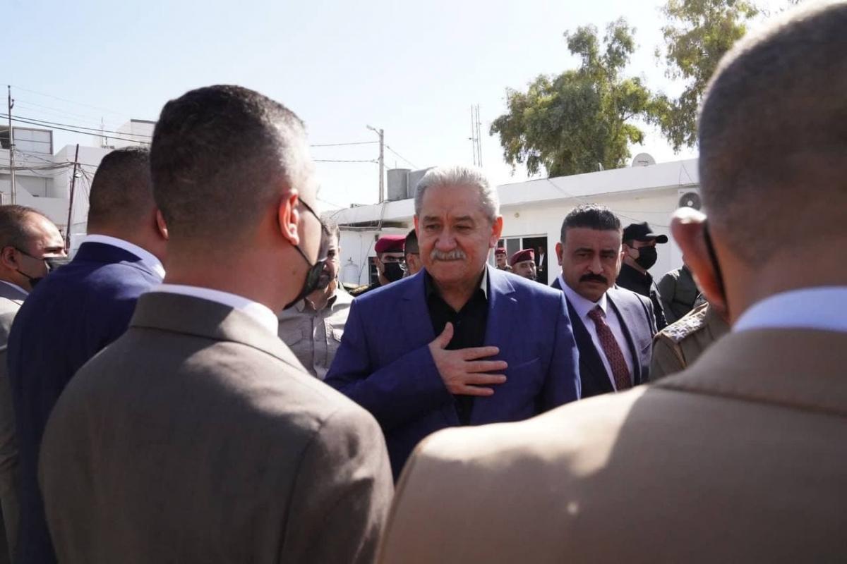 الفريق الركن الاسدي يصل إلى كركوك على خلفية القصف التركي الاخير