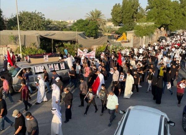 تشييع جثمان الشهيد "علي قمبر" لمثواه الأخير في النويدرات 