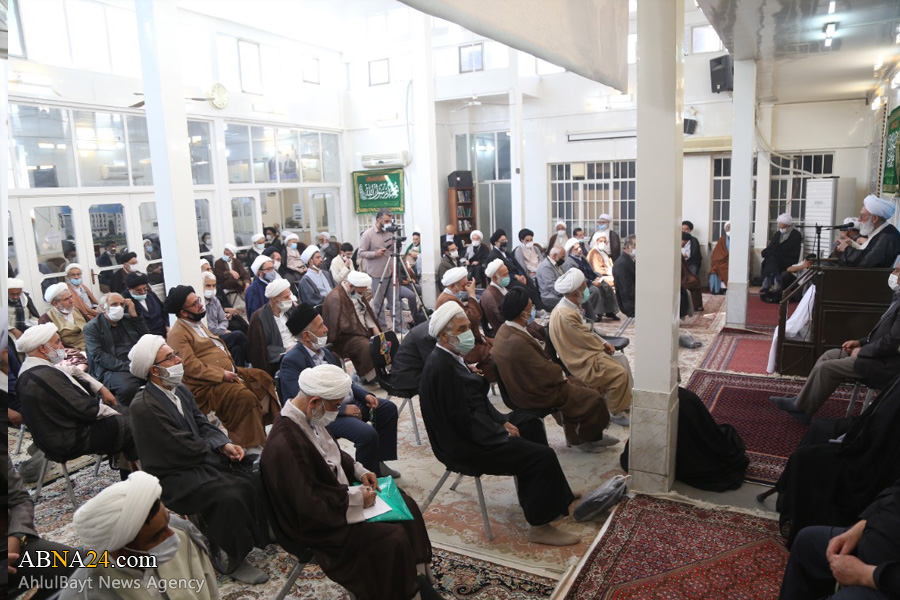 Photos: Celebrating Prophet Muhammad, Imam Sadiq birthday anniversary at office of Ayatollah Fazel Lankarani