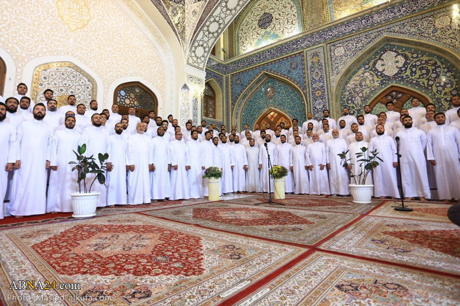 تقرير مصور/ احتفال بالمولد النبوي والإمام الصادق (ع) في حرم الإمامين الكاظمين(ع)