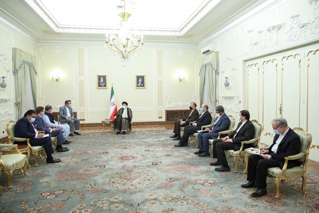 Iran's President: We hope that a gov't forms in Afghanistan that represents all country's people