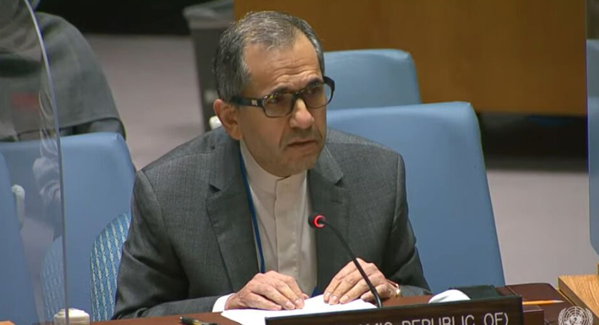 Time for int'l community to help Afghans: Iran's UN envoy