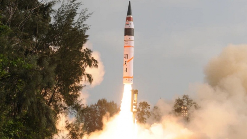 Indien testet nuklearfähige Rakete mit 5.000 km Reichweite