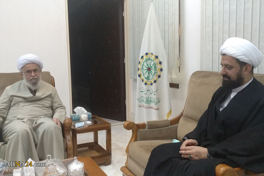 Представитель Всемирной Ассамблеи Ахль аль-Байт (мир им) в Конго, встретился с Аятоллой Рамезани 