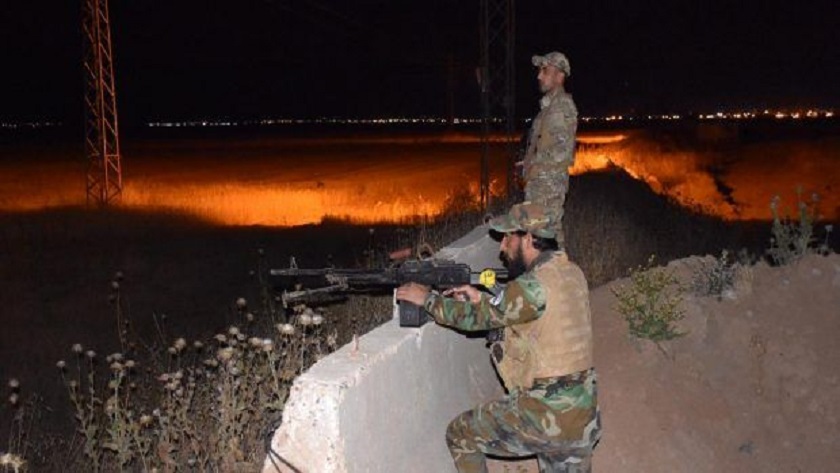 ISIS elements attack a military base in northern Baghdad