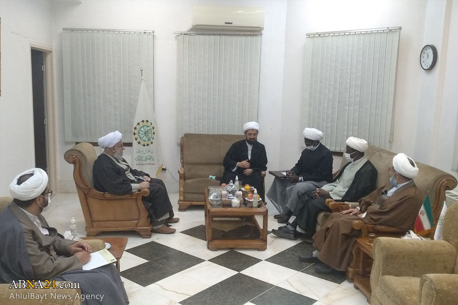کانگو کنشاسا میں اہل بیت(ع) عالمی اسمبلی کے نمائندے کی آیت اللہ رمضانی سے ملاقات+ تصاویر