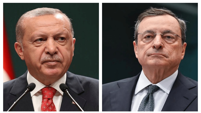 G20, Draghi incontra Erdogan