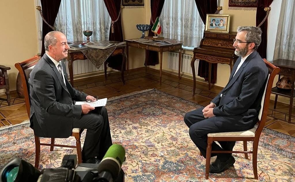 ایران کا 4+1 کیساتھ مذاکرات میں مقصد غیر منصفانہ پابندیوں کو ختم کرنا ہے: باقری