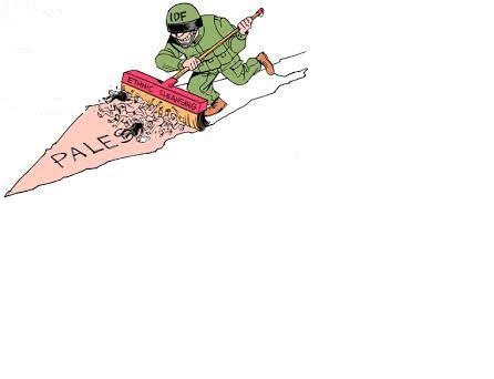 Сионистское поселение на палестинских территориях