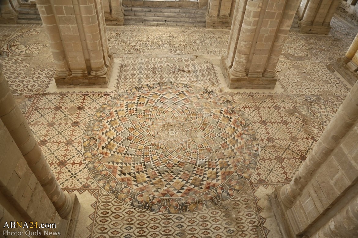 In Photos: Mosaic panel, considered one of the largest in the world, in occupied West Bank city of Jericho