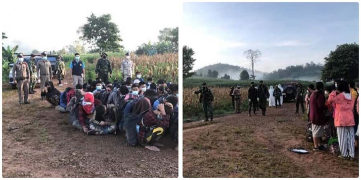  တပတ္အတြင္း ထိုင္းဘက္ တရားမဝင္ လာေရာက္သည့္ ျမန္မာအလုပ္သမား ၅၀၀ ခန႔္ ဖမ္းမိ