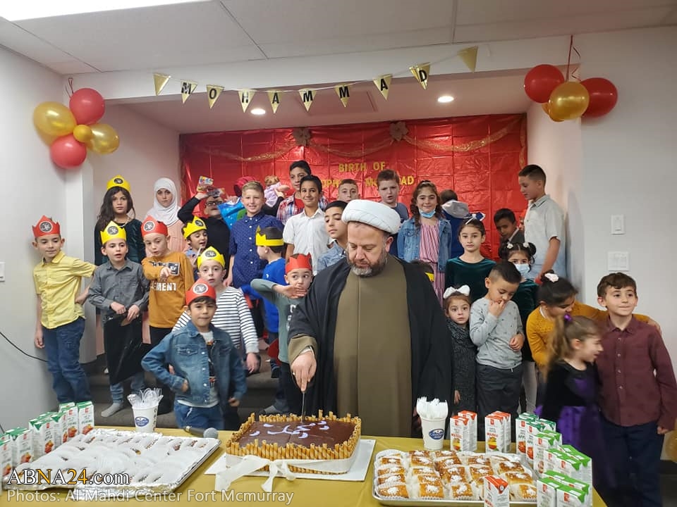 Photos: Kids celebrate auspicious birth of Prophet Muhammad at al-Mahdi center in Fort McMurray, Canada